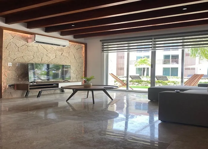 Apartamento Departamento Xhelin Maya, Exclusivo En Playa Del Carmen, Quintana Roo *